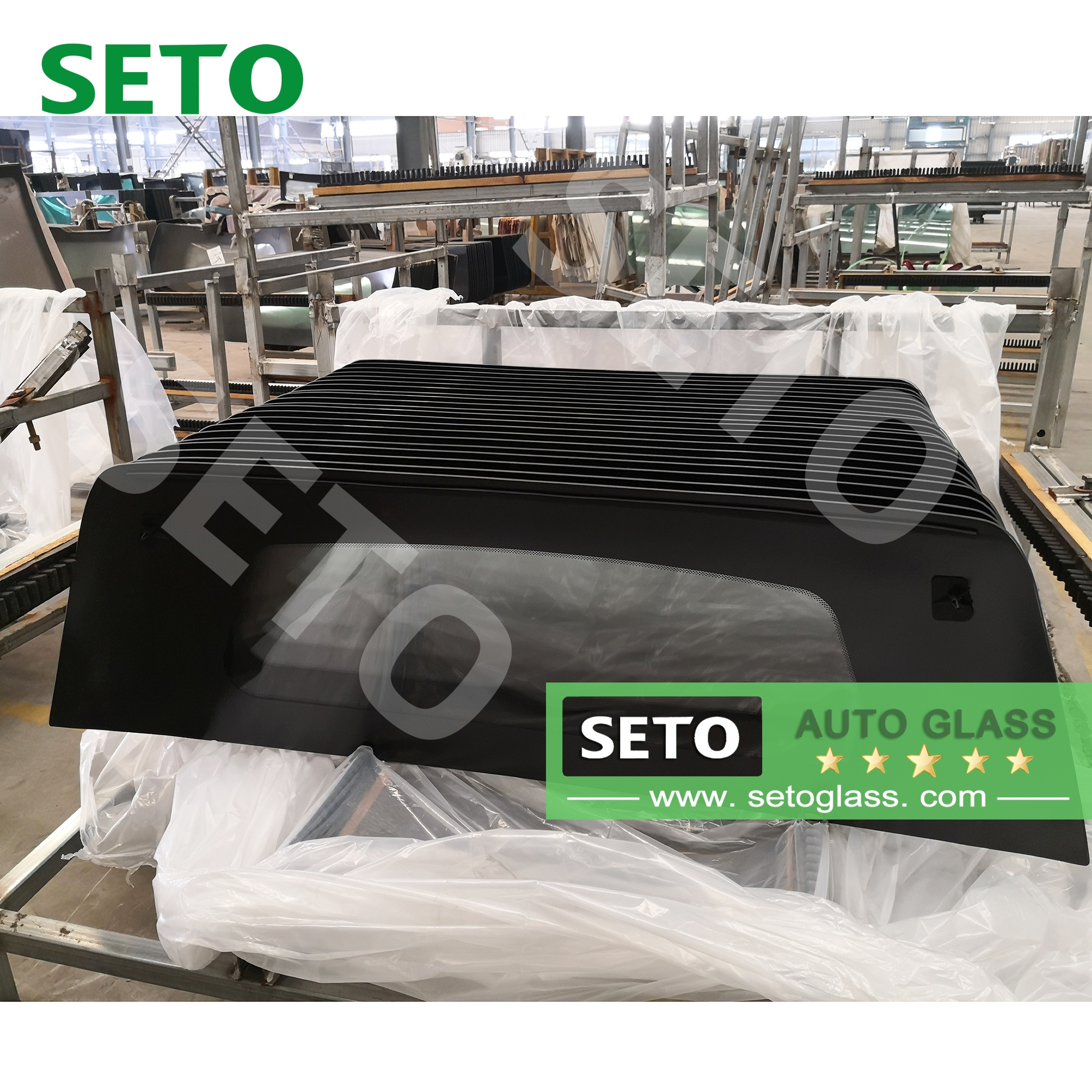 แก้วกระจกหน้ารถเชฟโรเลตด้านหน้า