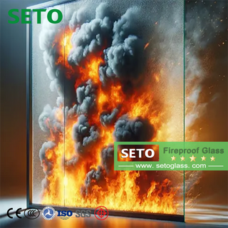 30 นาที 60 นาที 90 นาที 120 นาทีกระจกกันไฟกระจกทนไฟสำหรับอาคาร