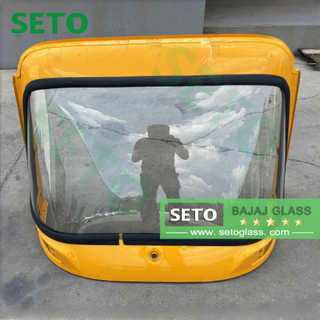 Moto Bajaj Glass Bajaj Re 205/225 อะไหล่กระจกหน้ากระจกหน้ารถกระจกหน้ากระจก